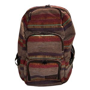 DAKINE Campus Backpack 6 Double Zippers Colorful Striped, Hike, Camp, School